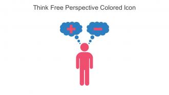 Think Free Perspective Colored Icon In Powerpoint Pptx Png And Editable Eps Format