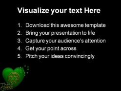 Think green environment powerpoint templates and powerpoint backgrounds 0111