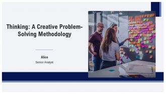 Thinking A Creative Problem Solving Methodology PPT Mockup AT