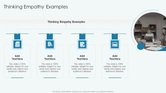 Thinking Empathy Examples In Powerpoint And Google Slides Cpb