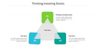 Thinking investing stocks ppt powerpoint presentation icon backgrounds cpb