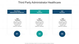 Third Party Administrator Healthcare In Powerpoint And Google Slides Cpb