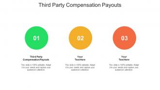 Third party compensation payouts ppt powerpoint presentation pictures infographic template cpb