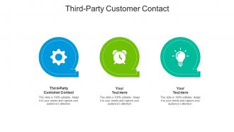 Third party customer contact ppt powerpoint presentation layouts visual aids cpb