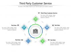 Third party customer service ppt powerpoint layouts clipart images cpb