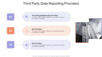 Third Party Data Reporting Providers In Powerpoint And Google Slides Cpb