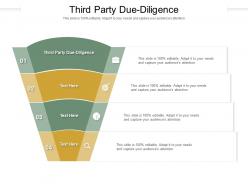 Third party due diligence ppt powerpoint presentation styles objects cpb
