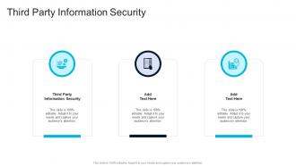 Third Party Information Security In Powerpoint And Google Slides Cpb