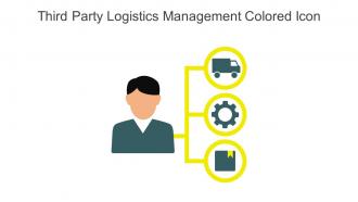 Third Party Logistics Management Colored Icon In Powerpoint Pptx Png And Editable Eps Format