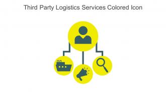 Third Party Logistics Services Colored Icon In Powerpoint Pptx Png And Editable Eps Format