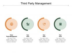 Third party management ppt powerpoint presentation file mockup cpb