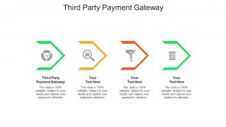 Third party payment gateway ppt powerpoint presentation visual aids example file cpb