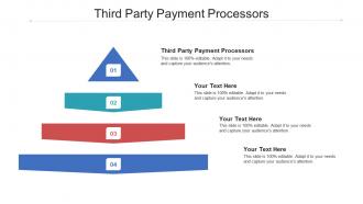 Third party payment processors ppt powerpoint presentation infographic template cpb