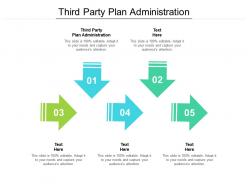 Third party plan administration ppt powerpoint presentation icon microsoft cpb