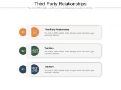 Third party relationships ppt powerpoint presentation inspiration graphics template cpb
