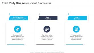 Third Party Risk Assessment Framework In Powerpoint And Google Slides Cpb