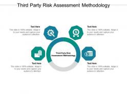 Third party risk assessment methodology ppt powerpoint presentation file template cpb