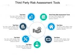 Third party risk assessment tools ppt powerpoint presentation ideas brochure cpb