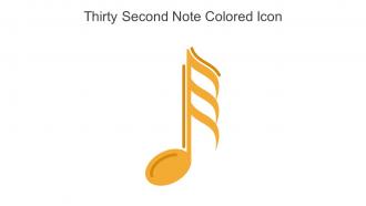 Thirty Second Note Colored Icon In Powerpoint Pptx Png And Editable Eps Format
