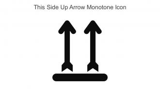 This Side Up Arrow Monotone Icon In Powerpoint Pptx Png And Editable Eps Format