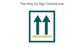 This Way Up Sign Colored Icon In Powerpoint Pptx Png And Editable Eps Format
