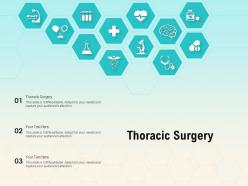 Thoracic surgery ppt powerpoint presentation model aids