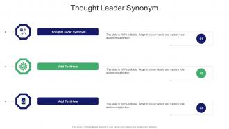 Thought Leader Synonym In Powerpoint And Google Slides Cpb