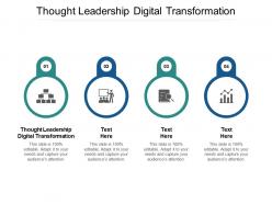 Thought leadership digital transformation ppt powerpoint presentation infographic template master slide cpb