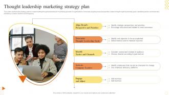 Thought Leadership Marketing Strategy Plan