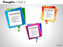 Thoughts style 2 ppt 9