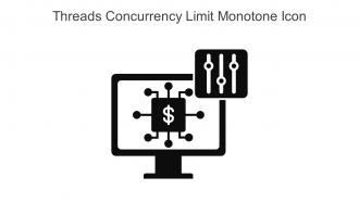 Threads Concurrency Limit Monotone Icon In Powerpoint Pptx Png And Editable Eps Format
