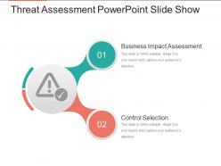 Threat assessment powerpoint slide show