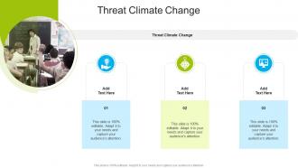 Threat Climate Change In Powerpoint And Google Slides Cpb