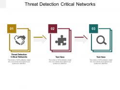 Threat detection critical networks ppt powerpoint presentation slides graphics template cpb