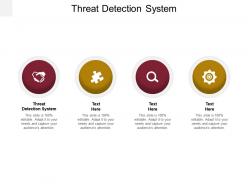Threat detection system ppt powerpoint presentation outline gallery cpb
