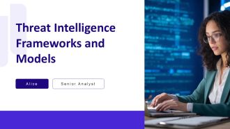 Threat Intelligence Frameworks And Models PPT Slides AT