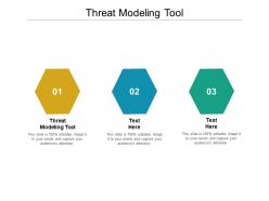 Threat modeling tool ppt powerpoint presentation infographic template example cpb