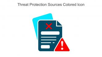 Threat Protection Sources Colored Icon In Powerpoint Pptx Png And Editable Eps Format