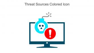 Threat Sources Colored Icon In Powerpoint Pptx Png And Editable Eps Format