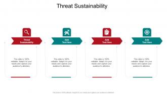 Threat Sustainability In Powerpoint And Google Slides Cpb