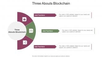 Three Abouts Blockchain In Powerpoint And Google Slides Cpb