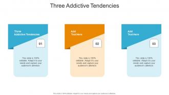 Three Addictive TendenciesIn Powerpoint And Google Slides Cpb