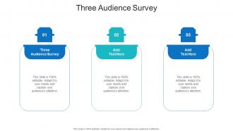 Three Audience Survey In Powerpoint And Google Slides Cpb