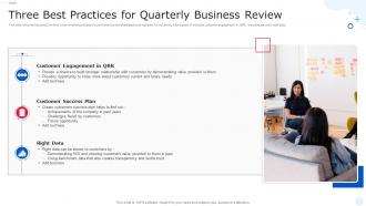 Three Best Practices For Quarterly Business Review