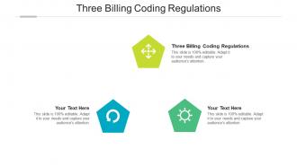Three billing coding regulations ppt powerpoint presentation inspiration examples cpb