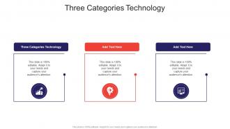 Three Categories Technology In Powerpoint And Google Slides Cpb
