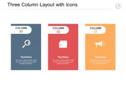 Three Column Layout - SlideTeam
