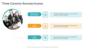 Three Common Sources Income In Powerpoint And Google Slides Cpb