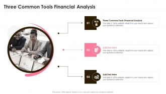 Three Common Tools Financial Analysis In Powerpoint And Google Slides Cpb