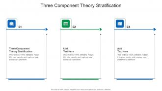 Three Component Theory Stratification In Powerpoint And Google Slides Cpb